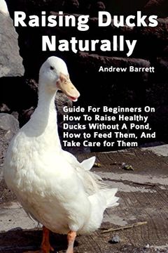 portada Raising Ducks Naturally: Guide for Beginners on how to Raise Healthy Ducks Without a Pond, how to Feed Them, and Take Care for Them (en Inglés)