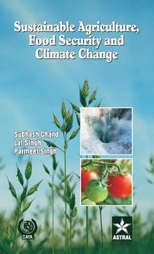portada Sustainable Agriculture Food Security and Climate Change (en Inglés)