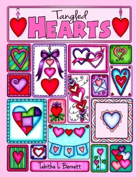 portada Tangled Hearts: Tangles, Dangles, Mandalas and more heart inspired art to color.
