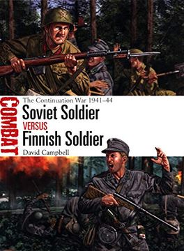 portada Soviet Soldier Vs Finnish Soldier: The Continuation War 1941-44 (en Inglés)