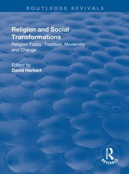 portada Religion and Social Transformations: Volume 2 (en Inglés)