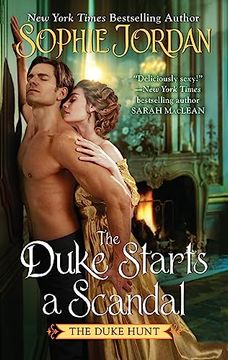 portada The Duke Starts a Scandal: A Novel (Duke Hunt, 4) (en Inglés)