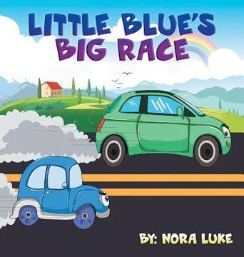 portada Little Blue car Big Race (in English)