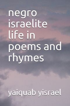 portada negro israelite life in poems and rhymes (en Inglés)