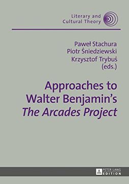 portada Approaches to Walter Benjamin’S «The Arcades Project» (Literary and Cultural Theory) 