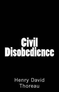 portada Civil Disobedience (en Inglés)