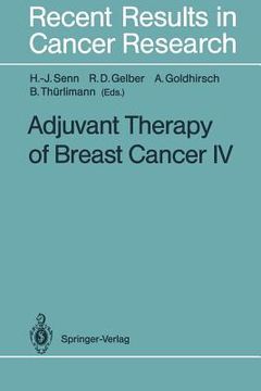 portada adjuvant therapy of breast cancer iv (en Inglés)