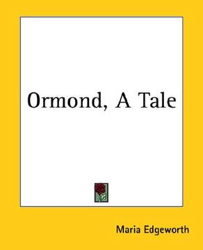 portada ormond, a tale (en Inglés)