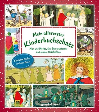 portada Mein Allererster Kinderbuchschatz: Max und Moritz, der Struwwelpeter und Andere Geschichten (en Alemán)