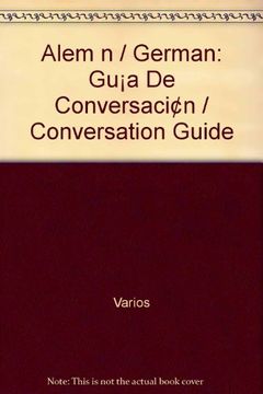 portada Aleman Guia De Conversacion (Frases - Vocabulario - Datos Imprescindibles)