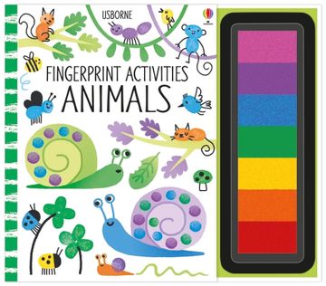portada Fingerprint Activities Animals (in English)
