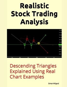portada Realistic Stock Trading Analysis: Descending Triangles Explained Using Real Chart Examples (en Inglés)