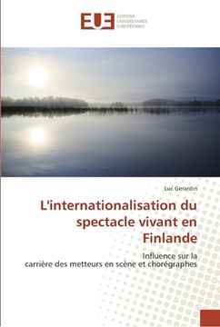 portada L'internationalisation du spectacle vivant en Finlande (en Francés)