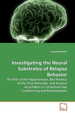 portada investigating the neural substrates of relapse behavior (en Inglés)