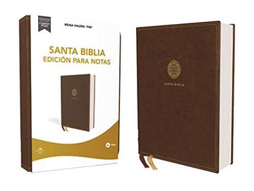 portada Reina Valera 1960 Santa Biblia Edición Para Notas, Leathersoft, Café, Letra Roja (in Spanish)