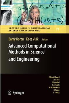 portada advanced computational methods in science and engineering (in English)