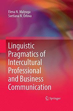 portada Linguistic Pragmatics of Intercultural Professional and Business Communication