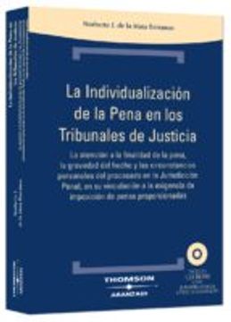 portada INDIVIDUALIZACION DE PENA EN TRIBUNALES DE JUSTICIA: (En papel)