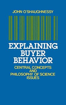 portada Explaining Buyer Behavior: Central Concepts and Philosophy of Science Issues (en Inglés)