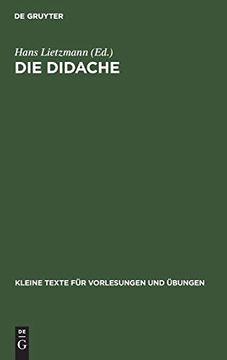 portada Die Didache (en Alemán)