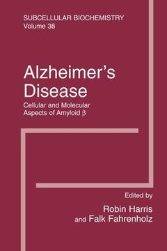 portada Alzheimer's Disease: Cellular and Molecular Aspects of Amyloid Beta (in English)