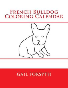 portada French Bulldog Coloring Calendar