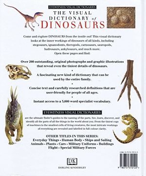 portada Eyewitness Visual Dictionary of Dinosaurs 