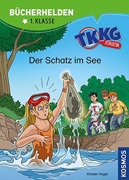 portada Tkkg Junior, Bücherhelden 1. Klasse, der Schatz im see (en Alemán)