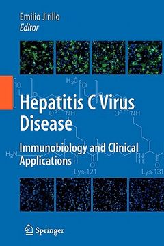 portada hepatitis c virus disease: immunobiology and clinical applications (en Inglés)