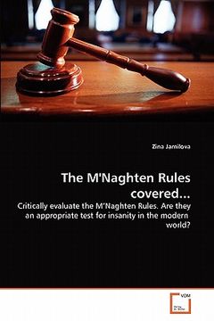 portada the m'naghten rules covered... (en Inglés)