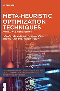 portada Meta-Heuristic Optimization Techniques - Anuj Kumer - Hardback - new