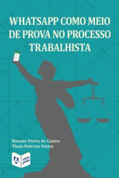 portada Whatsapp Como Meio de Prova no Processo Trabalhista (en Portugués)