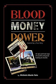 portada blood, money, power (en Inglés)