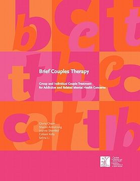 portada brief couples therapy: group and individual couple treatment for addiction and related mental health concerns