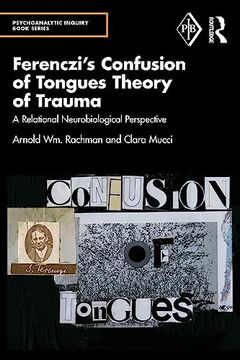 portada Ferenczi's Confusion of Tongues Theory of Trauma (Psychoanalytic Inquiry Book Series) (en Inglés)