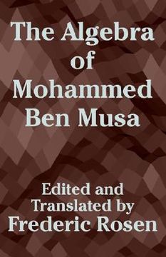 portada the algebra of mohammed ben musa (en Inglés)
