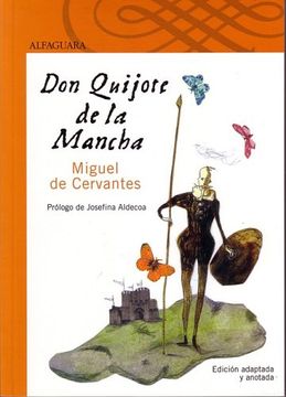 portada Don Quijote de la Mancha (Don Quixote): Edicion Adaptada y Anotada