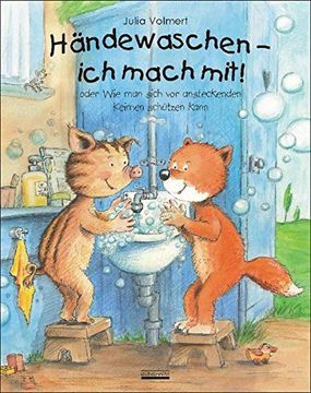 portada Händewaschen - ich Mach mit Oder wie man Sich vor Ansteckenden Keimen Schützen Kann (in German)