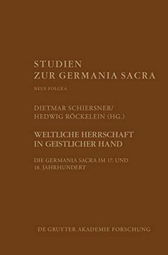 portada Weltliche Herrschaft in Geistlicher Hand (in German)