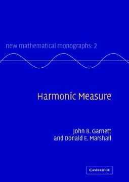 portada Harmonic Measure Hardback (New Mathematical Monographs) (en Inglés)