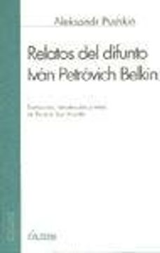 portada Relatos del Difunto Ivan Petrovich Belkin Altera
