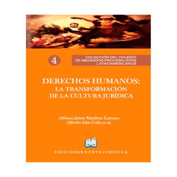 portada DERECHOS HUMANOS, LA TRANSFORMACIÓN DE LA CULTURA JURÍDICA