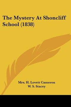 portada the mystery at shoncliff school (1838) (en Inglés)