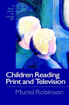 portada children reading print and television narrative: "it always ends at the exciting bit"