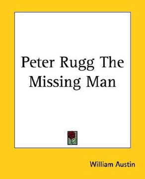 portada peter rugg the missing man (in English)