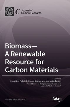 portada Biomass-A Renewable Resource for Carbon Materials (en Inglés)