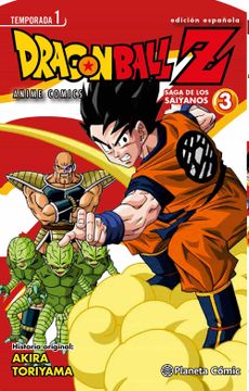 portada Dragon Ball z Anime Series Saiyanos nº 03