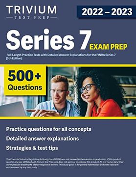 portada Series 7 Exam Prep 2022-2023: 4 Full-Length Practice Tests With Detailed Answer Explanations for the Finra Series 7 [5Th Edition] (en Inglés)