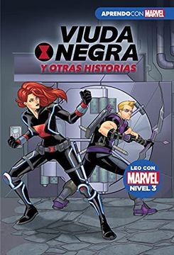 portada Viuda Negra y Otras Historias (Leo con Marvel - Nivel 3): Con Actividades Educativas (in Spanish)