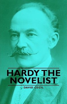 portada hardy the novelist (en Inglés)